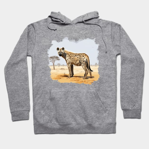 Spotted Hyena Hoodie by zooleisurelife